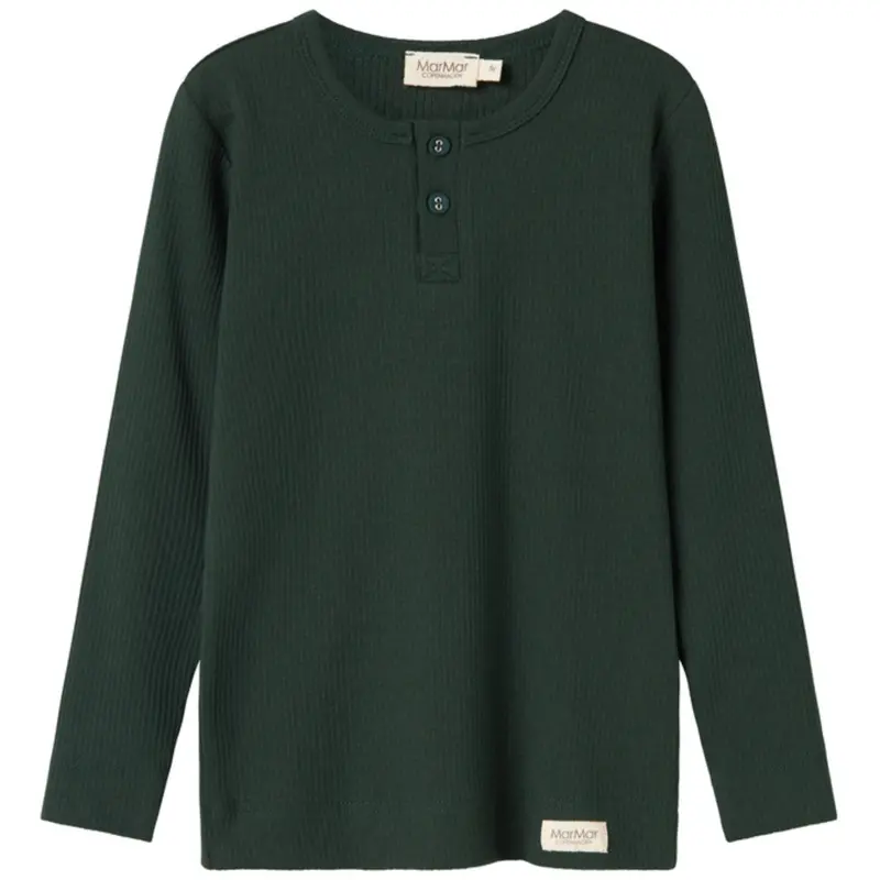 Marmar Modal Dark Leaf Tee Ls 1