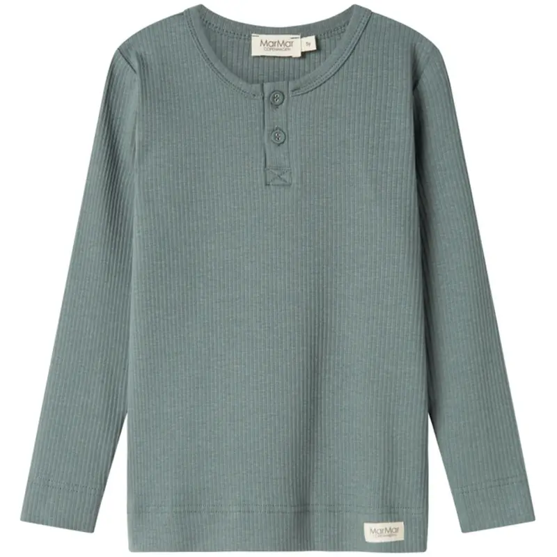 Marmar Modal Dusty Green Tee Ls 1