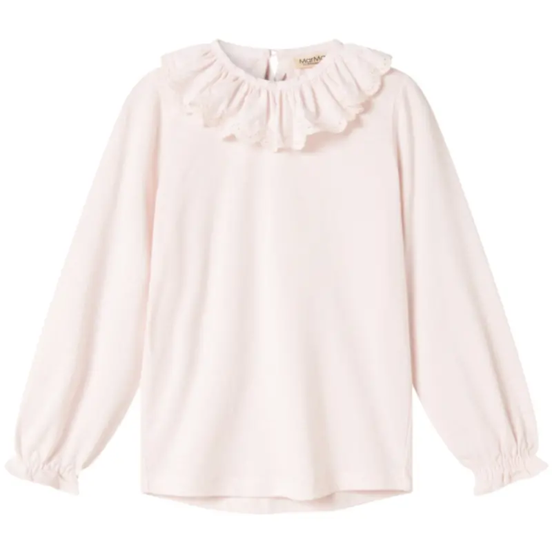 Marmar Modal Fine Lilac Frost Talla Frill Blouse 1