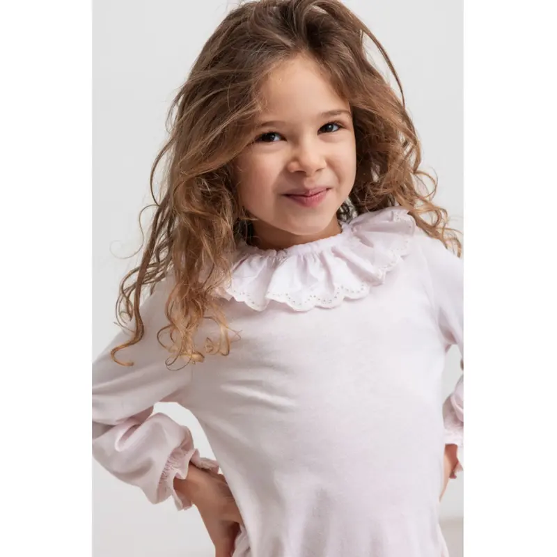 Marmar Modal Fine Lilac Frost Talla Frill Blouse 2