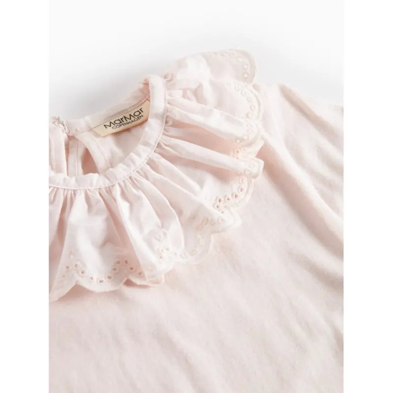 Marmar Modal Fine Lilac Frost Talla Frill Blouse 3