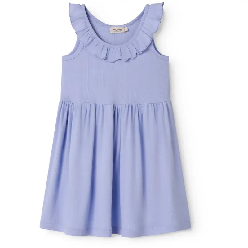 Marmar Modal Fine Rib Ice Lavender Delta Dress 1
