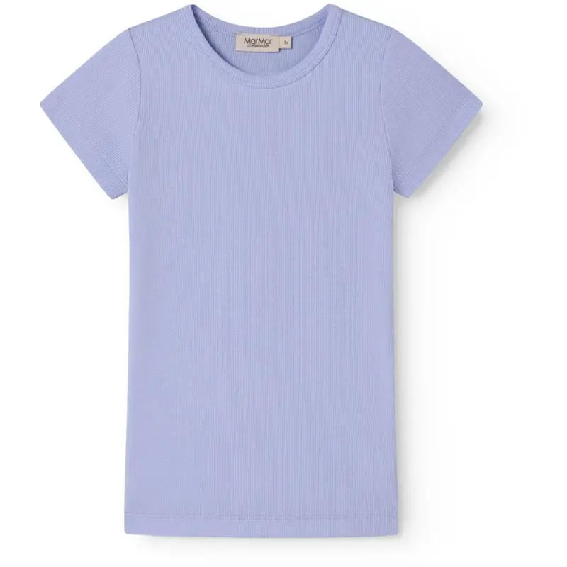 Marmar Modal Fine Rib Ice Lavender Tago T-Shirt 1