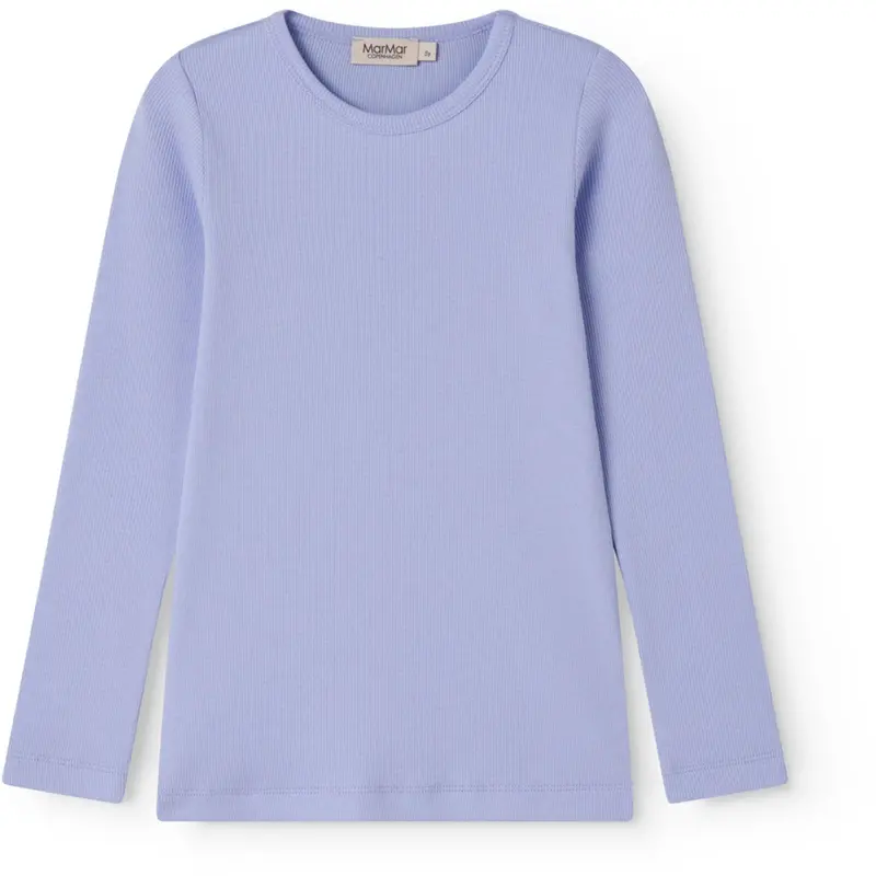 Marmar Modal Fine Rib Ice Lavender Tani Blouse 1