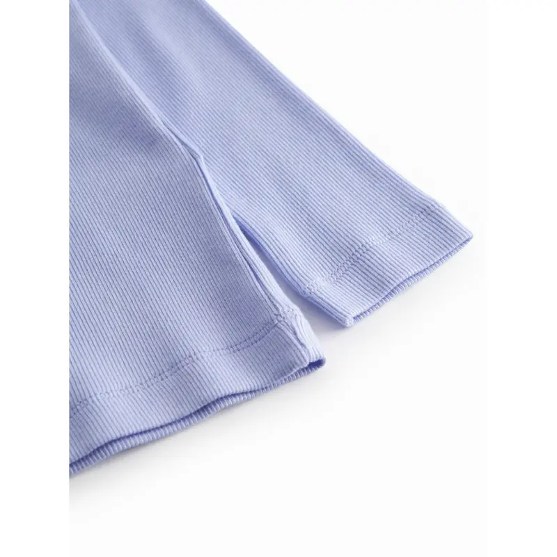 Marmar Modal Fine Rib Ice Lavender Tani Blouse 3