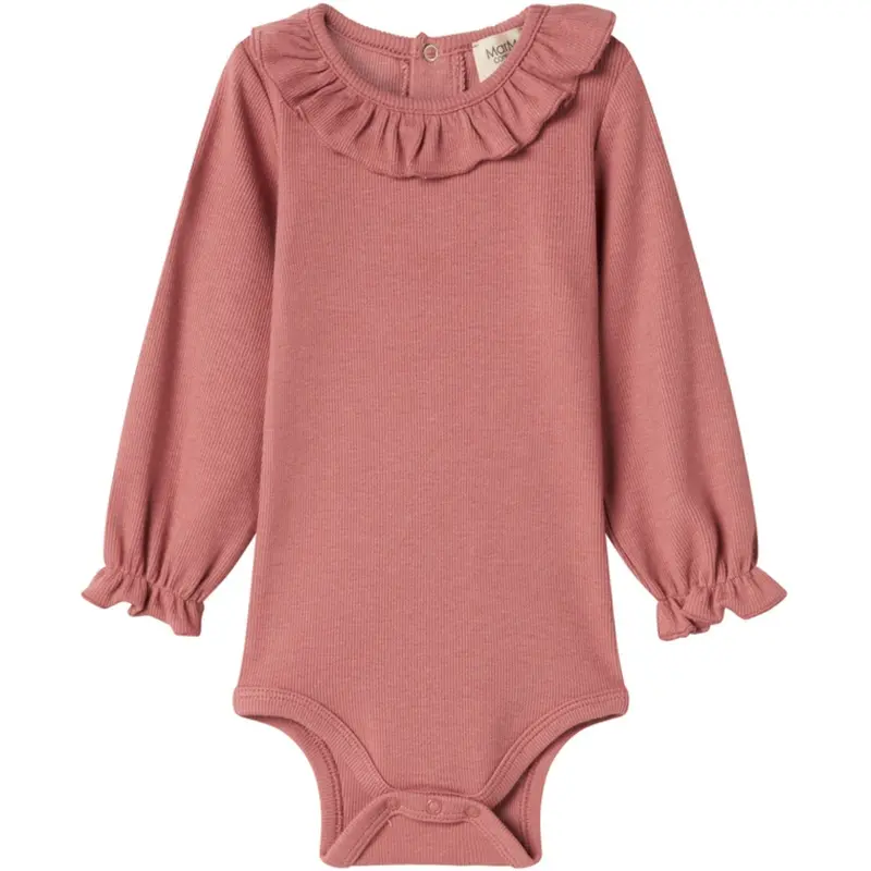 Marmar Modal Fine Rib Perished Rose Brandine Body 1