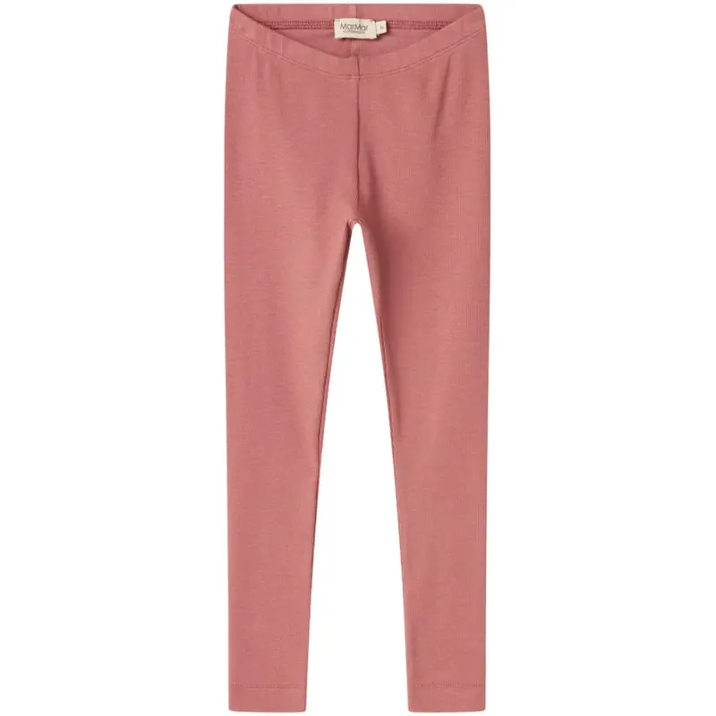 Marmar Modal Fine Rib Perished Rose Leggings 1