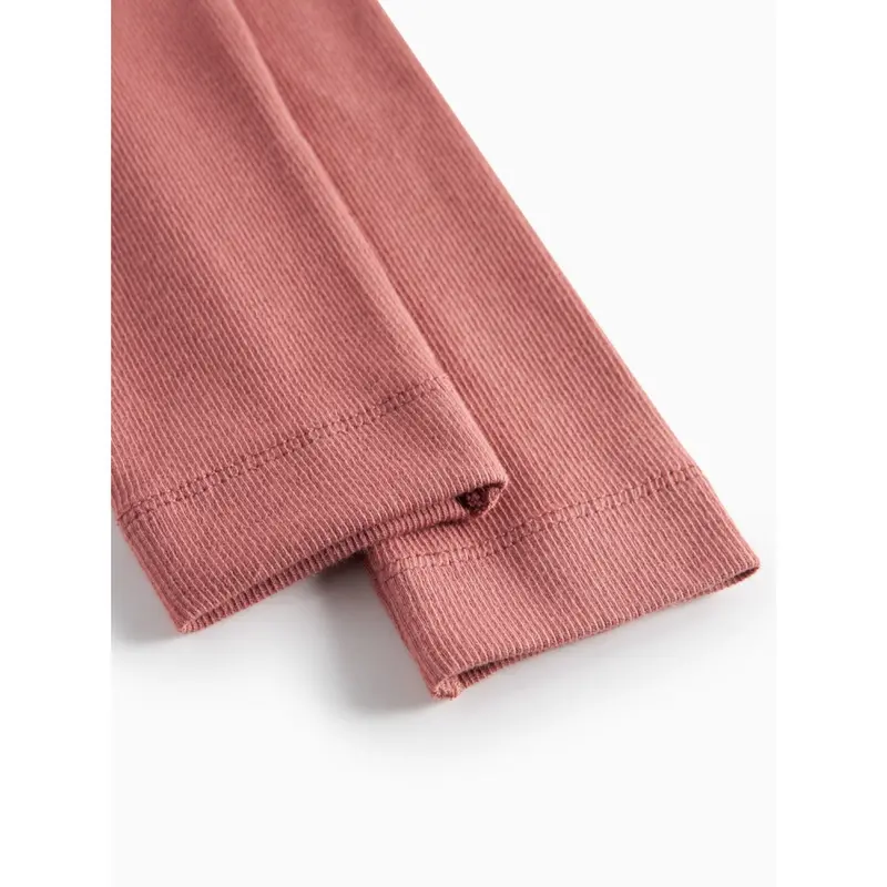 Marmar Modal Fine Rib Perished Rose Leggings 3