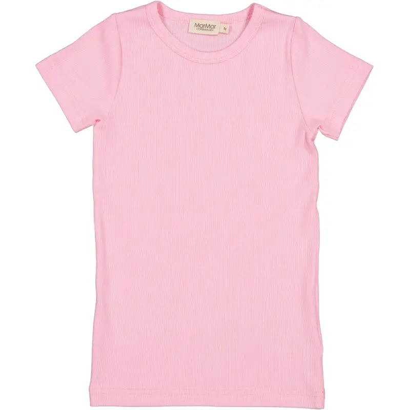 Marmar Modal Fine Rib Pink Blossom Tago T-Shirt 1