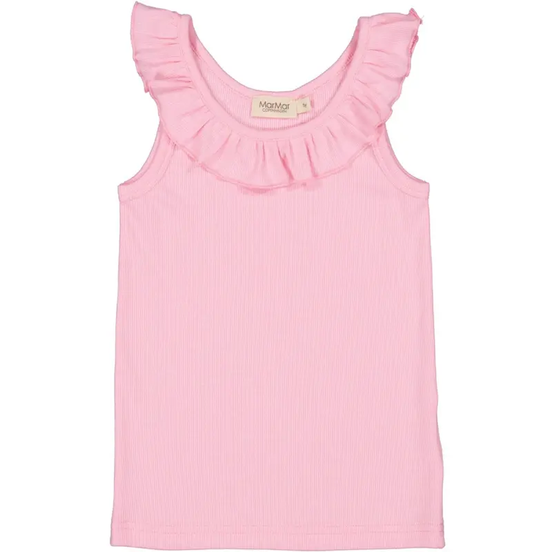Marmar Modal Fine Rib Pink Blossom Tamar Top 1
