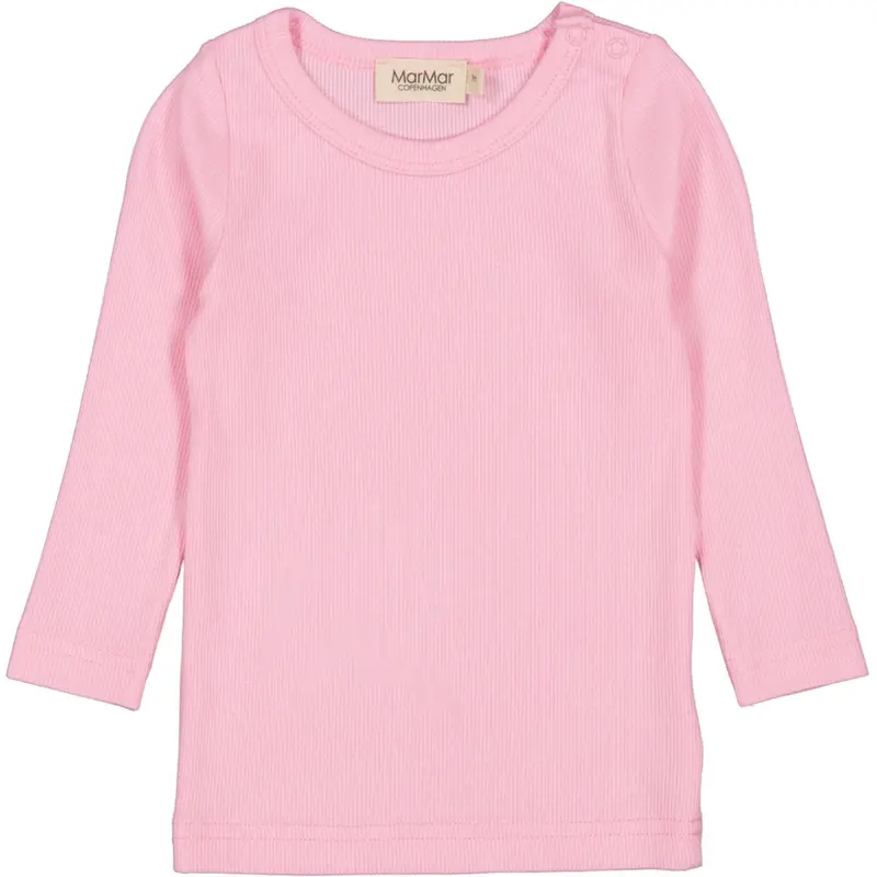 Marmar Modal Fine Rib Pink Blossom Tani Blouse 1