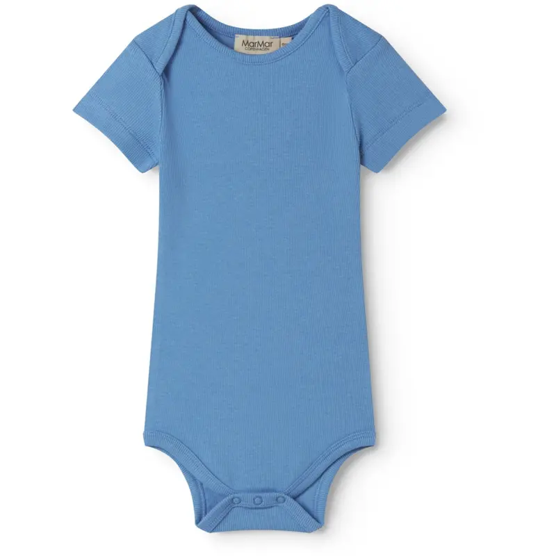Marmar Modal Fine Rib Surf Blue Ben Ss Body 1