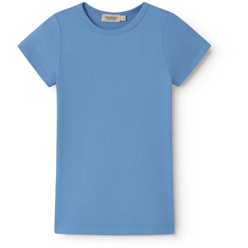 Marmar Modal Fine Rib Surf Blue Tago T-Shirt 1