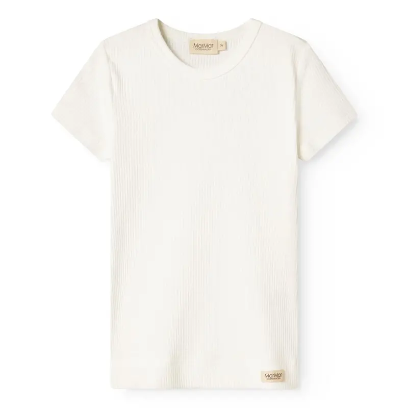 Marmar Modal Gentle White Plain T-Shirt 1