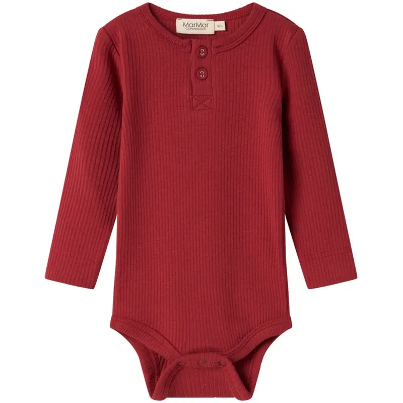 Marmar Modal Hibiscus Red Body Ls 1