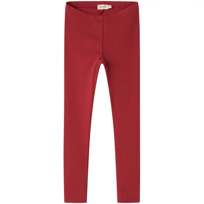 Marmar Modal Hibiscus Red Leggings 1