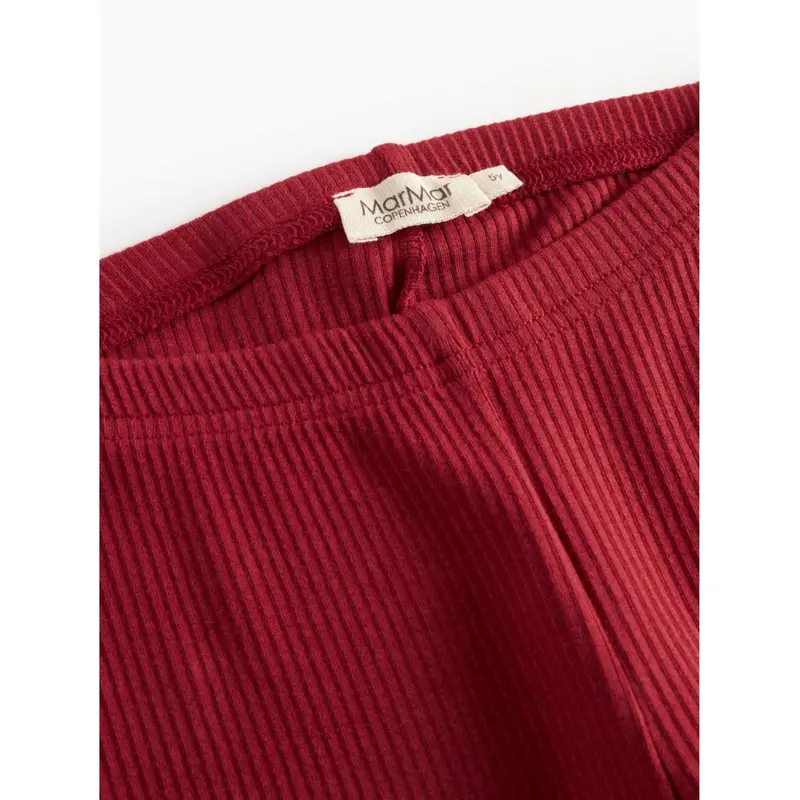 Marmar Modal Hibiscus Red Leggings 3