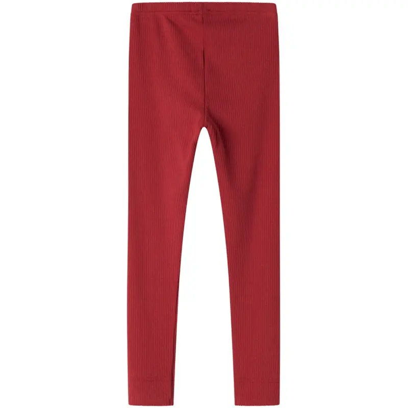 Marmar Modal Hibiscus Red Leggings 5