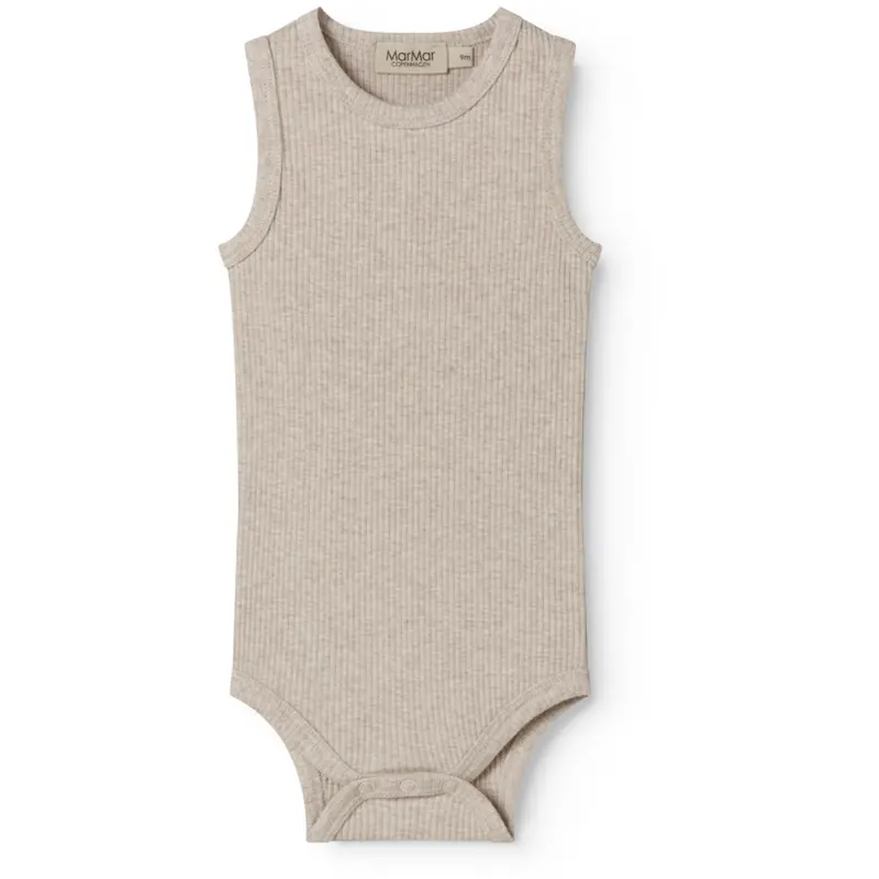 Marmar Modal Melange Light Beige Mel. Body Sleeveless 1