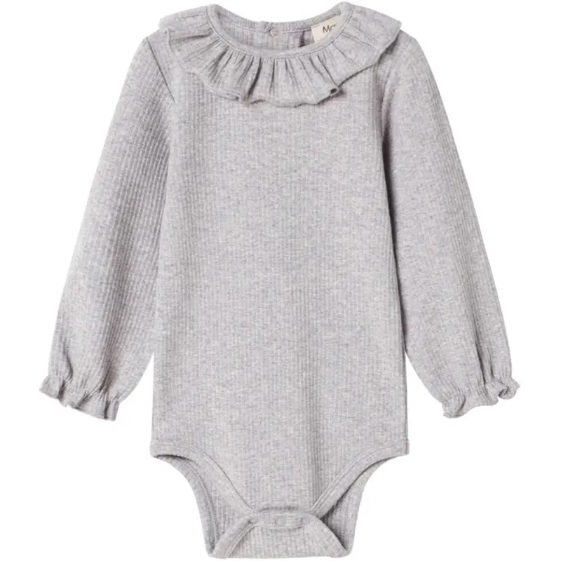 Marmar Modal Melange Light Grey Melange Brandine Body 1