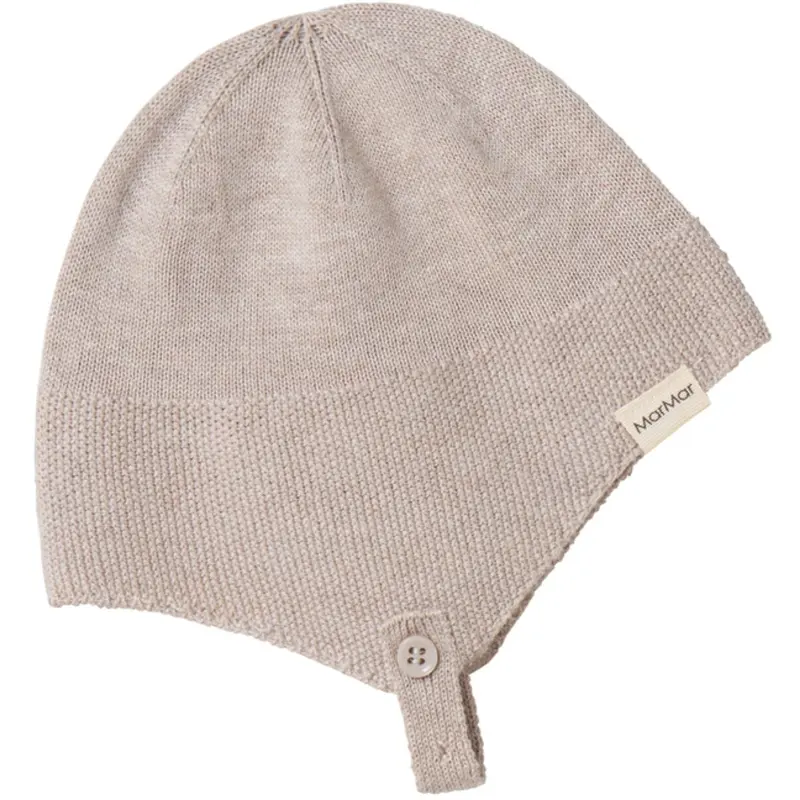 Marmar Modal Mix Pearl Cashew Melange Aly Knit Hat 1