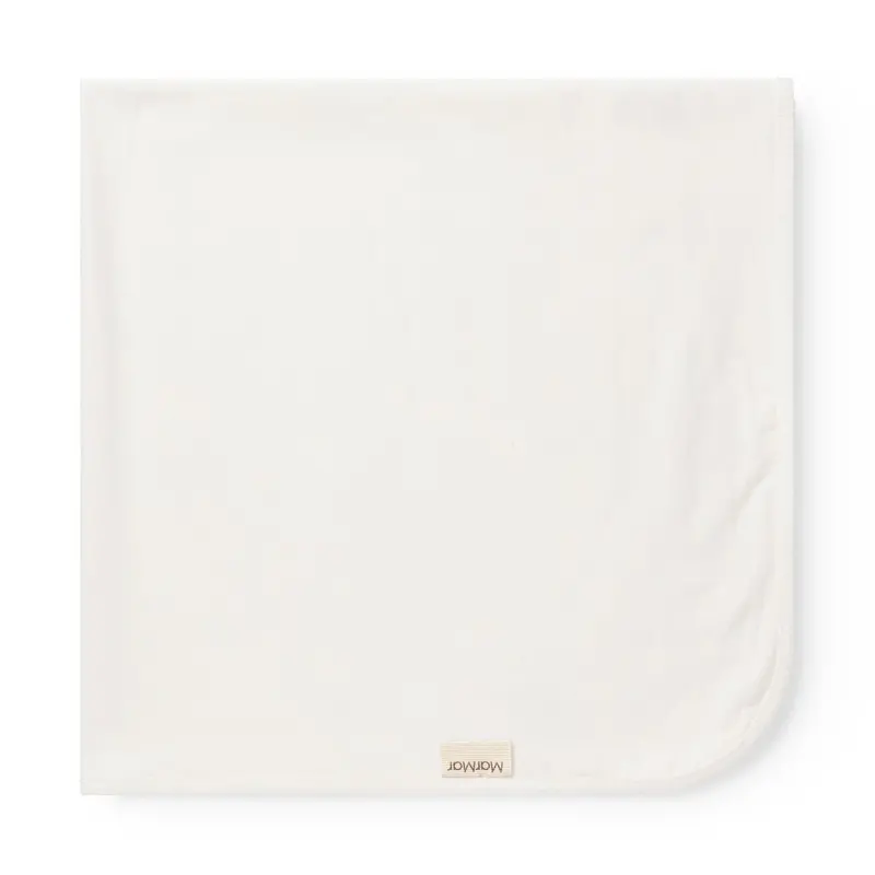 Marmar Modal New Born Gentle White Alida Blanket 1