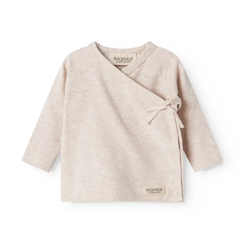 Marmar Modal New Born Light Beige Mel. Tut Wrap Ls Blouse 1