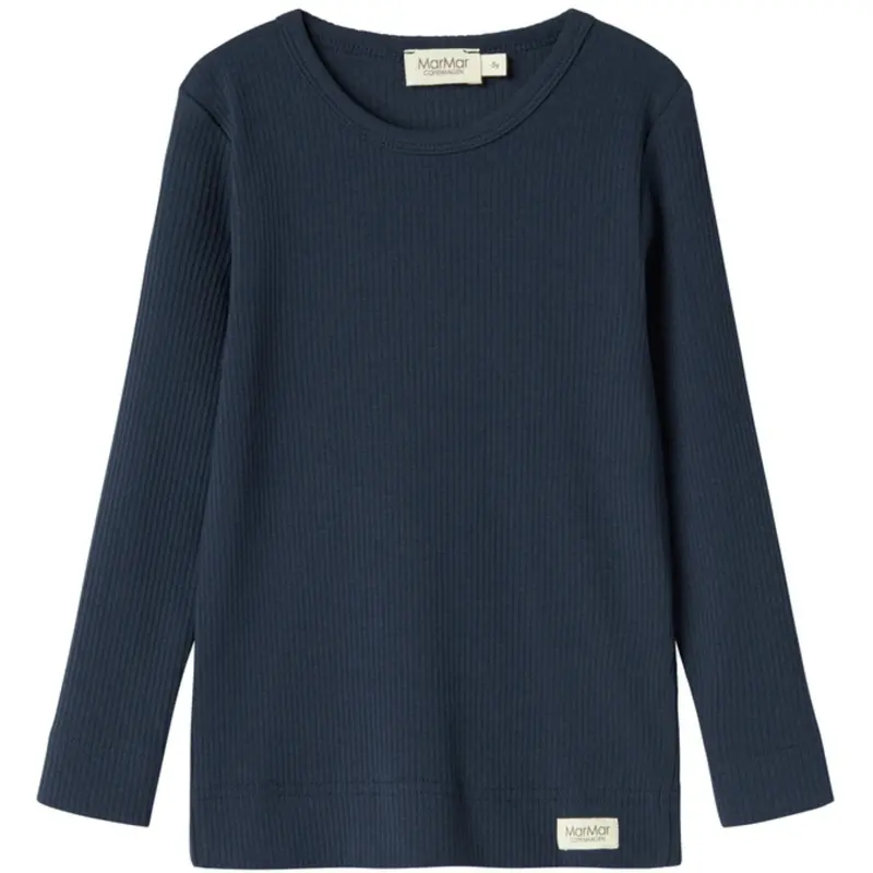 Marmar Modal Pilot Navy Plain Tee Ls 1