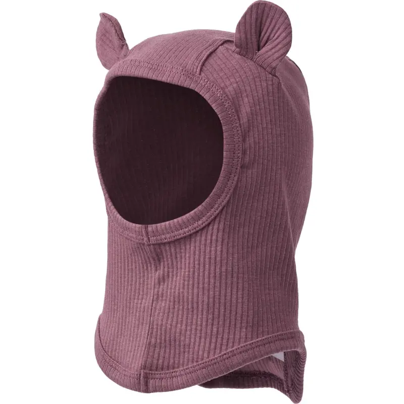 Marmar Modal Plum Shadow Balaclava Ear 1