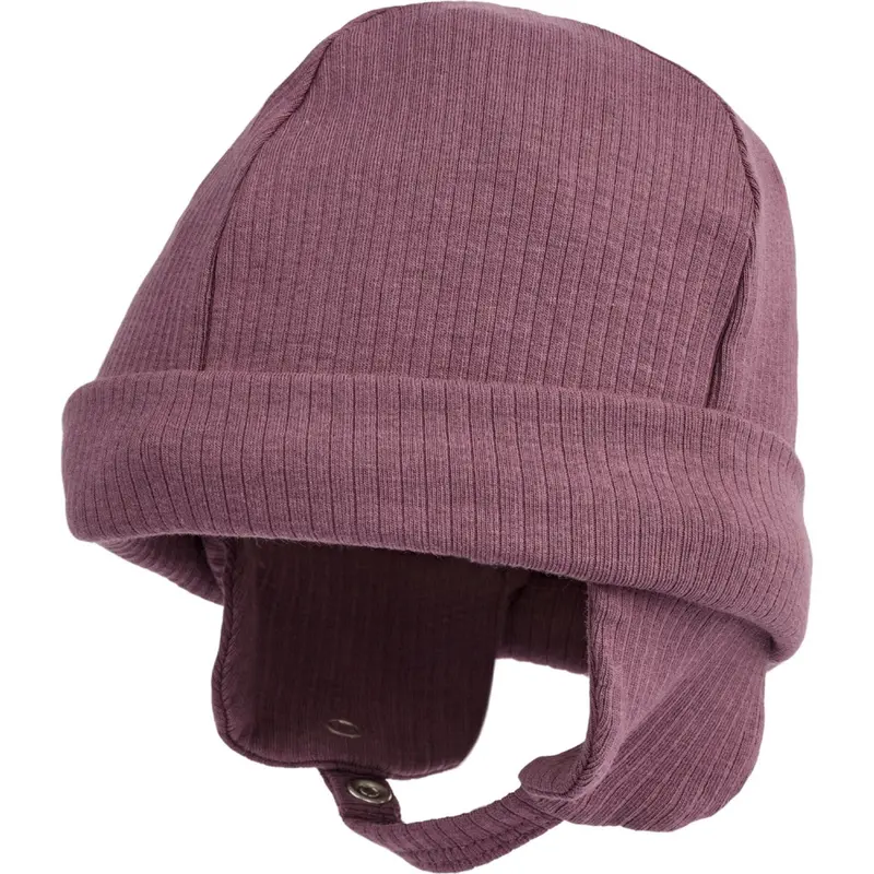 Marmar Modal Plum Shadow Beanie B 1