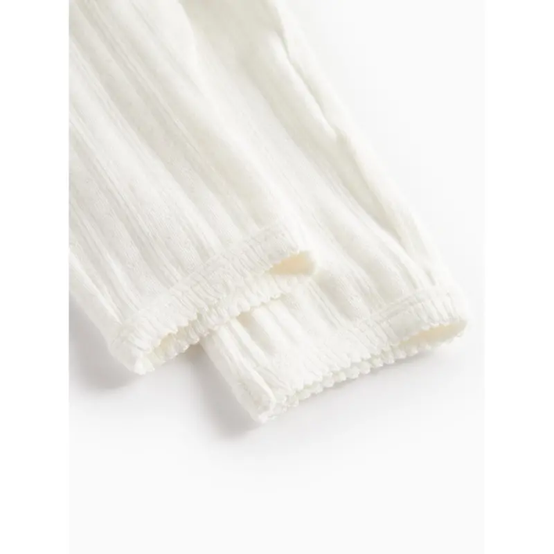 Marmar Modal Pointelle Gentle White Pitti Pants 3