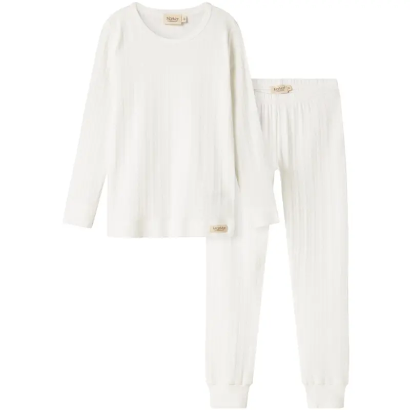 Marmar Modal Pointelle Gentle White Sleepwear 1