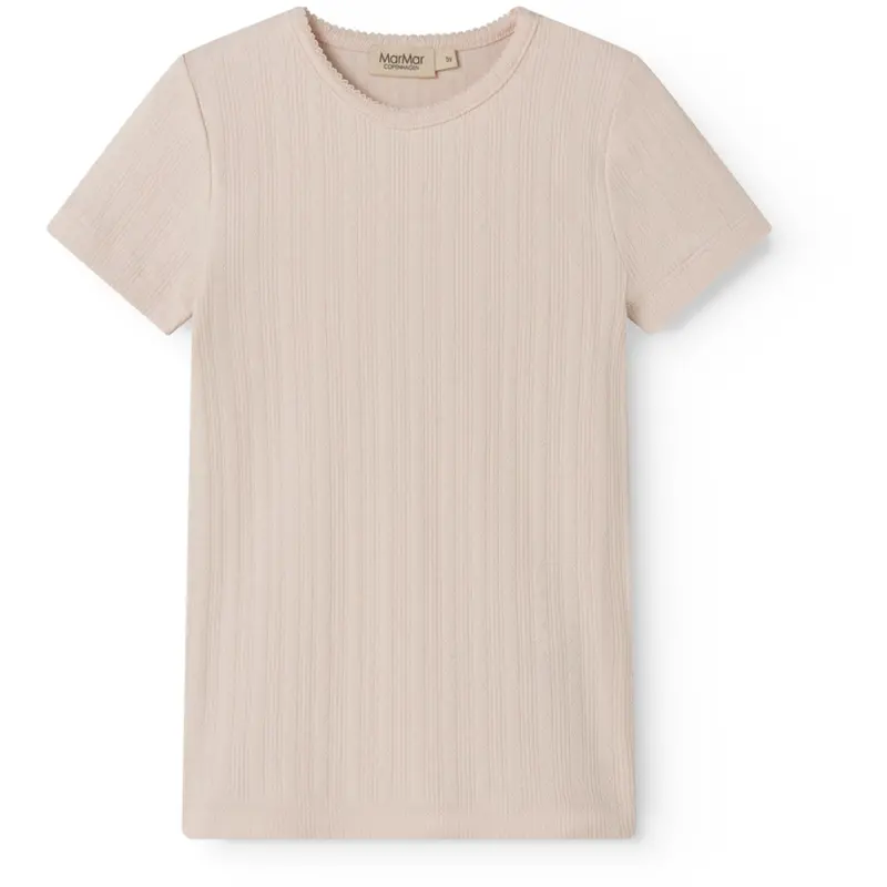 Marmar Modal Pointelle Misty Pink Tamra Ss T-Shirt 1