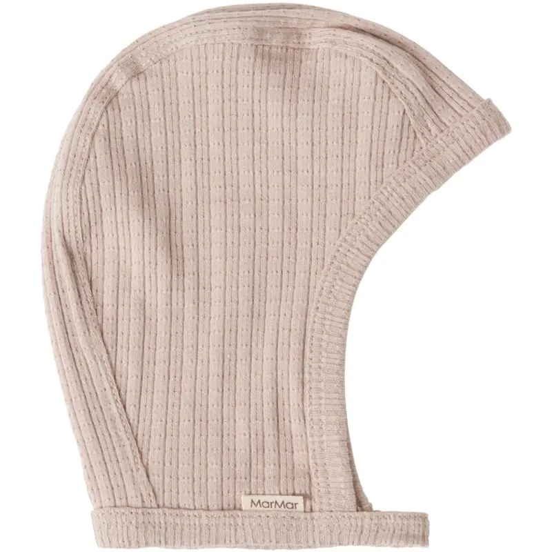 Marmar Modal Pointelle Rib Soft Beige Hoody 1