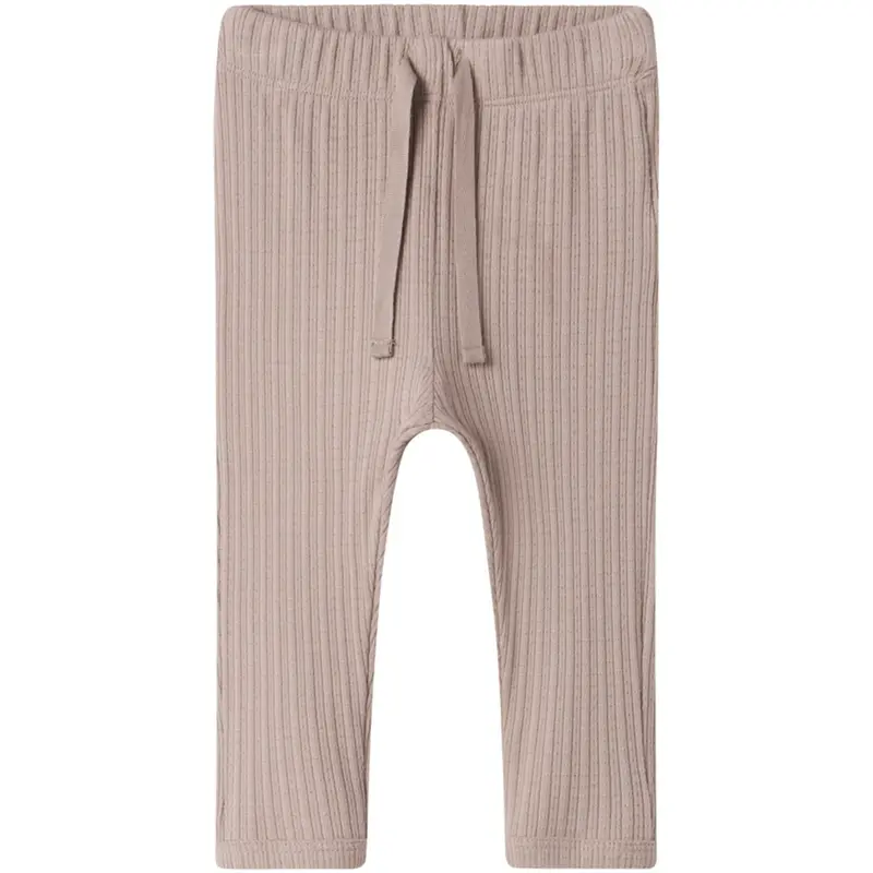 Marmar Modal Pointelle Rib Soft Beige Pitti Pants 1