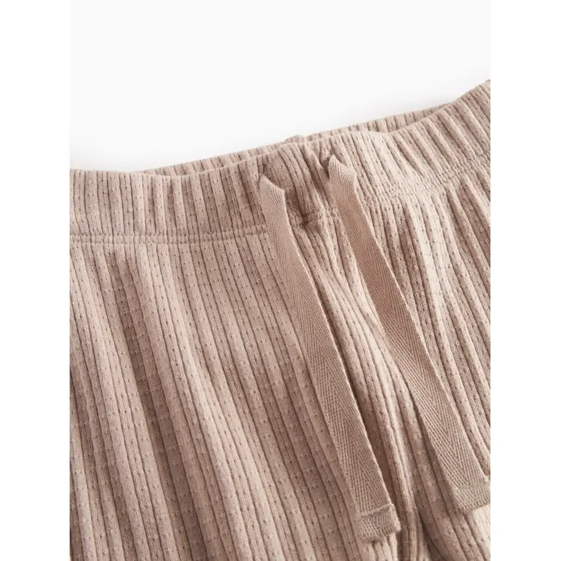 Marmar Modal Pointelle Rib Soft Beige Pitti Pants 2