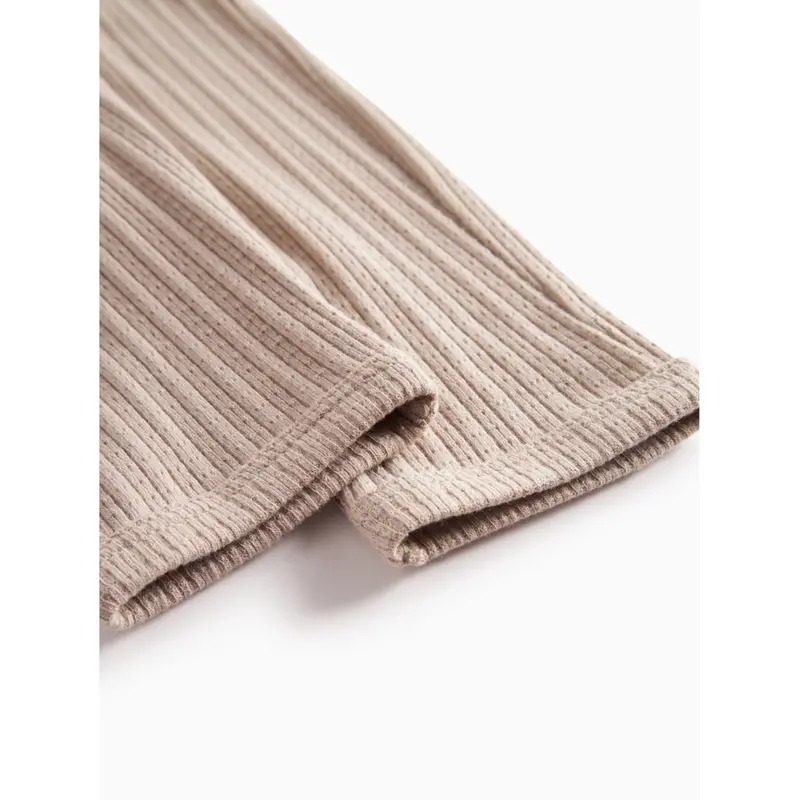 Marmar Modal Pointelle Rib Soft Beige Pitti Pants 3