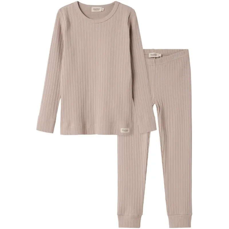Marmar Modal Pointelle Rib Soft Beige Sleepwear 1
