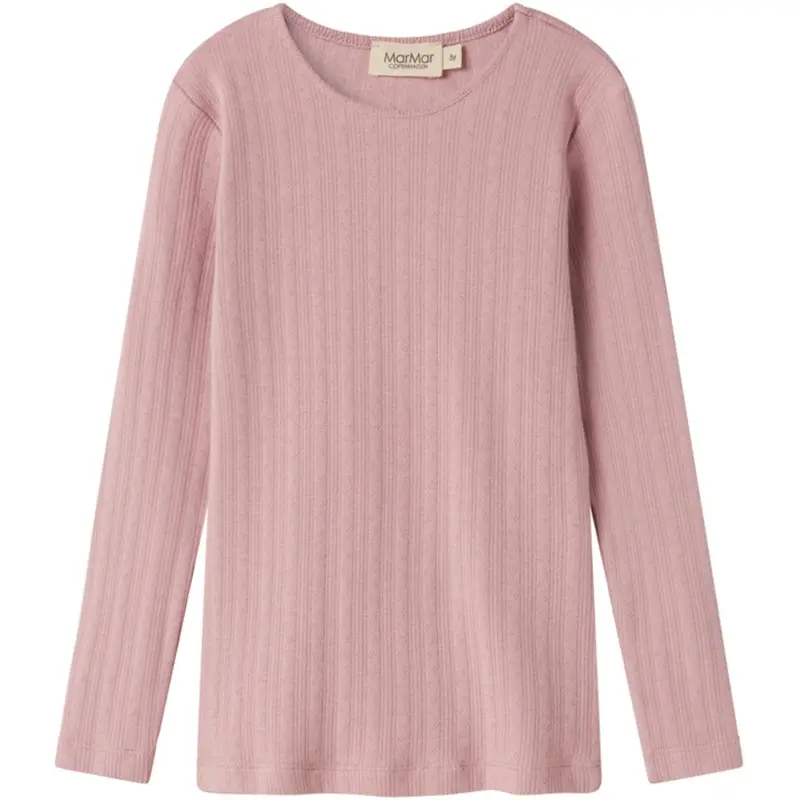 Marmar Modal Pointelle Soft Berry Tamra Blouse 1
