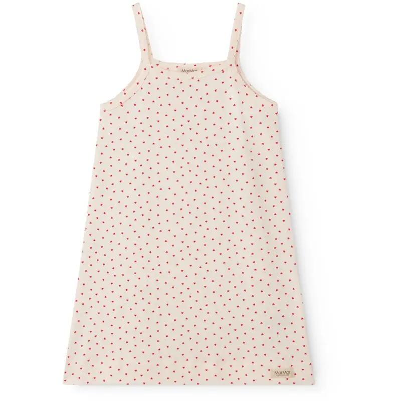 Marmar Modal Smooth Print Happy Hearts Strap Dress 1