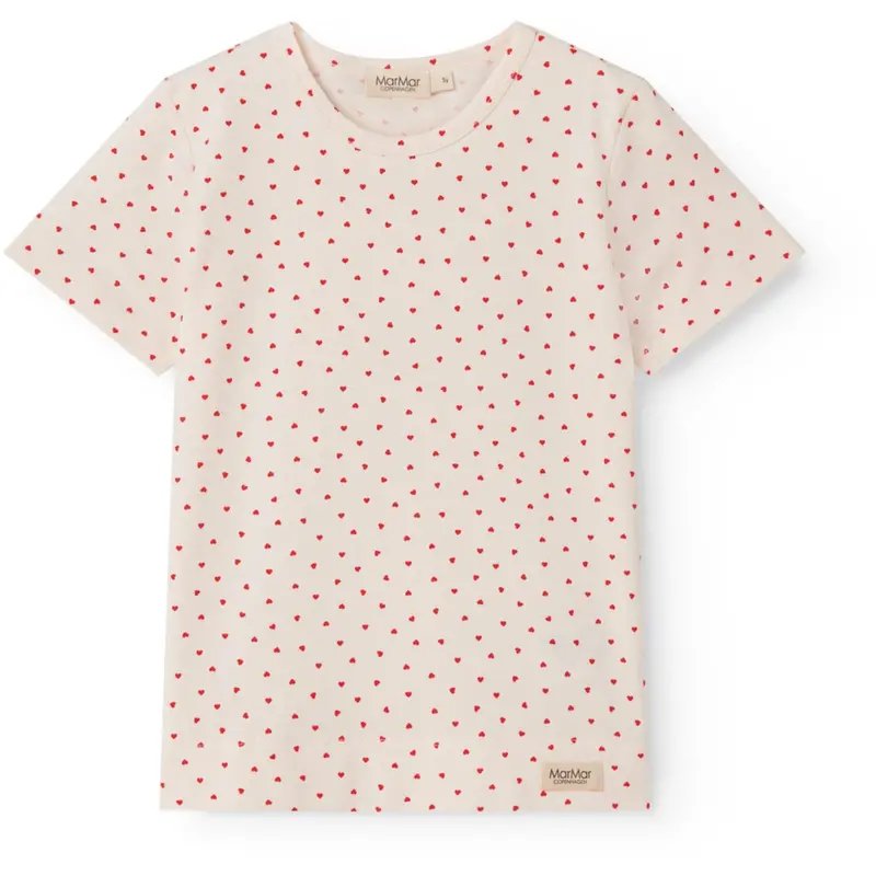 Marmar Modal Smooth Print Happy Hearts Tago T-Shirt 1