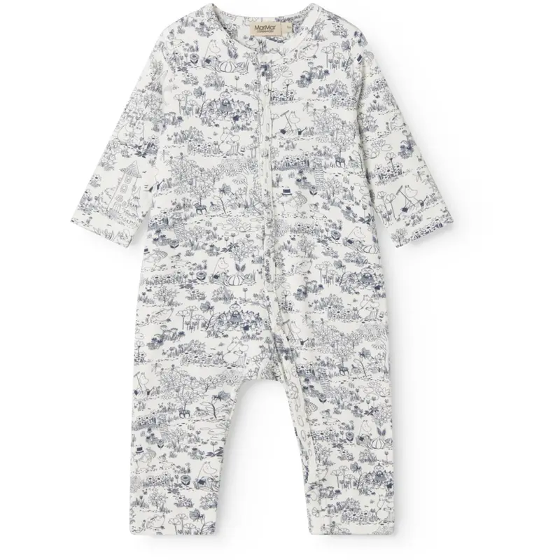 Marmar Modal Smooth Print Moominvalley Ruka Onesie 1