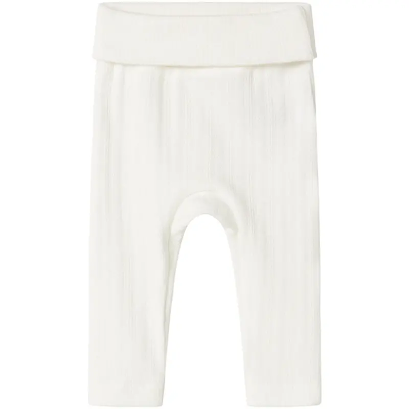 Marmar New Born Modal Pointelle Gentle White Piva Pants 1