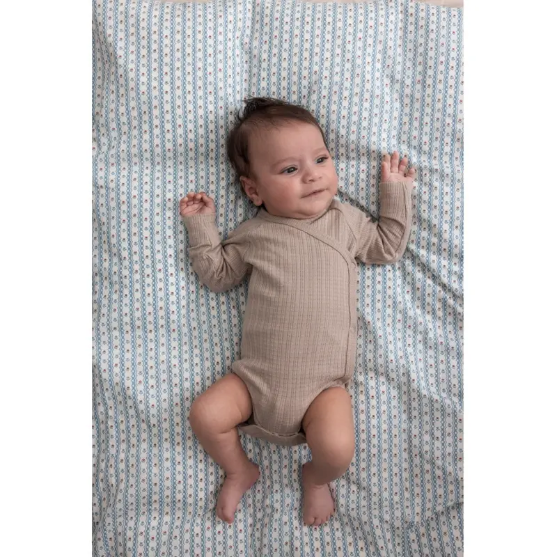 Marmar New Born Modal Pointelle Rib Soft Beige Belito Body 2