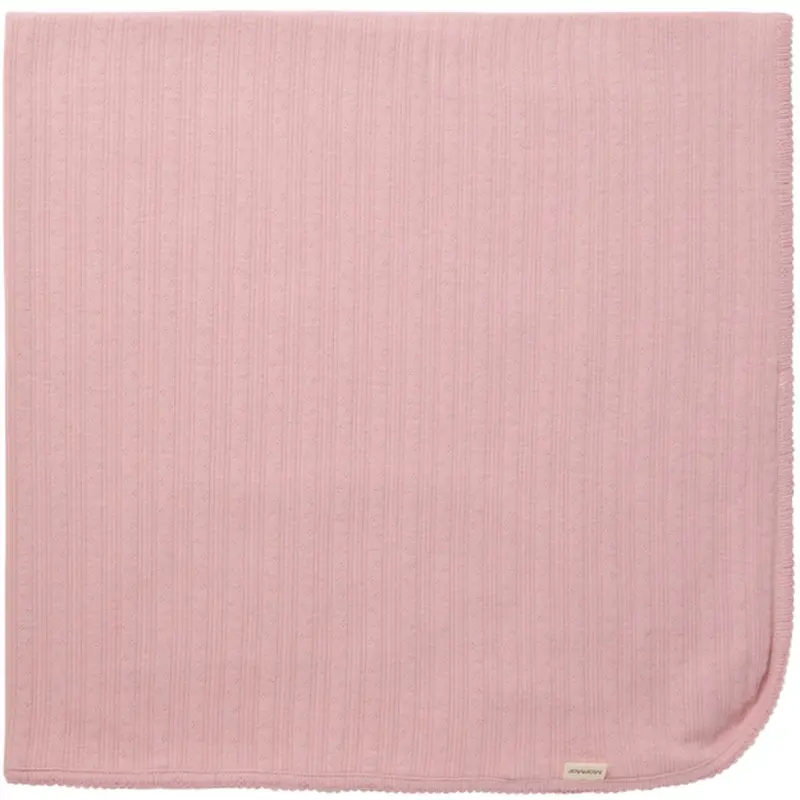 Marmar New Born Modal Pointelle Soft Berry Alida Blanket 1