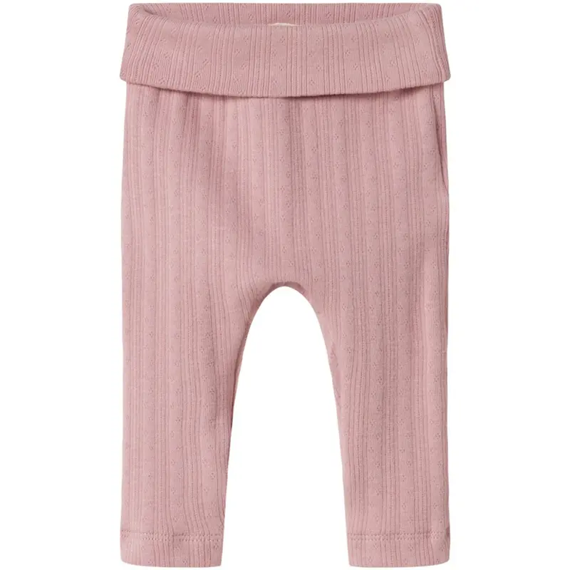 Marmar New Born Modal Pointelle Soft Berry Piva Pants 1