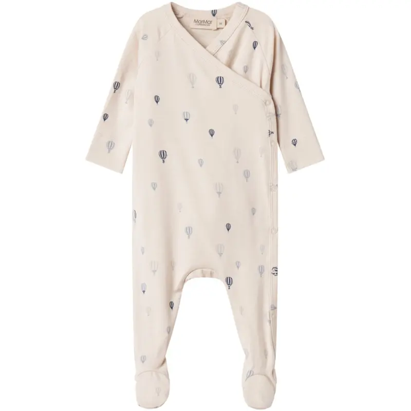 Marmar New Born Modal Smooth Print Air Balloon Rubello Onesies 1