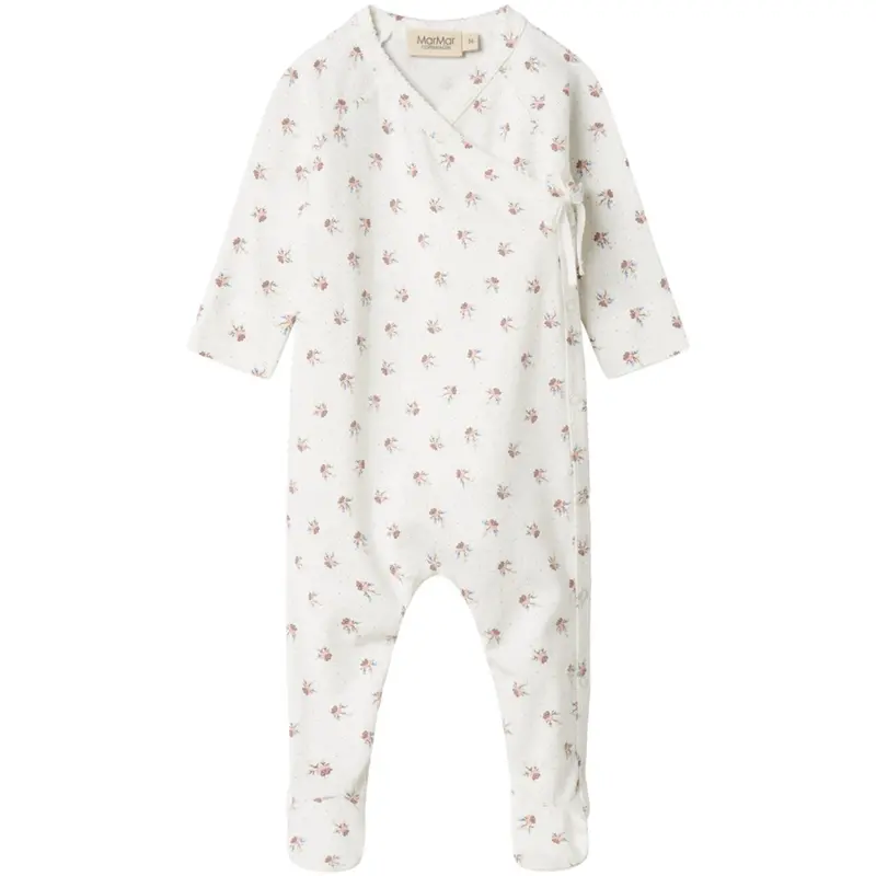 Marmar New Born Modal Smooth Print Little Sakura Rubetta Onesies 1