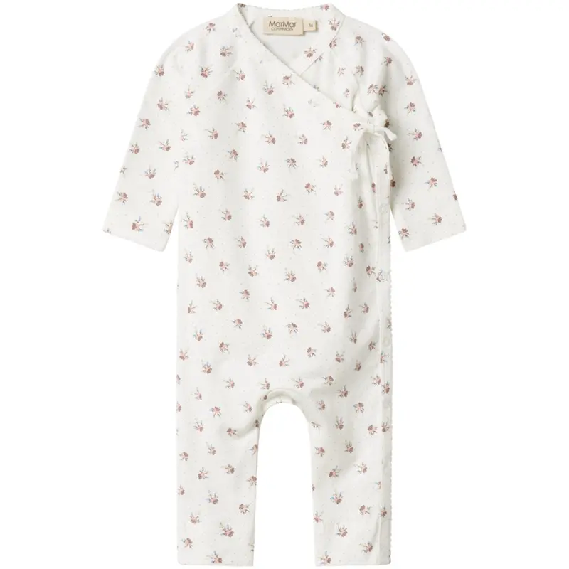 Marmar New Born Modal Smooth Print Little Sakura Rula Onesies 1