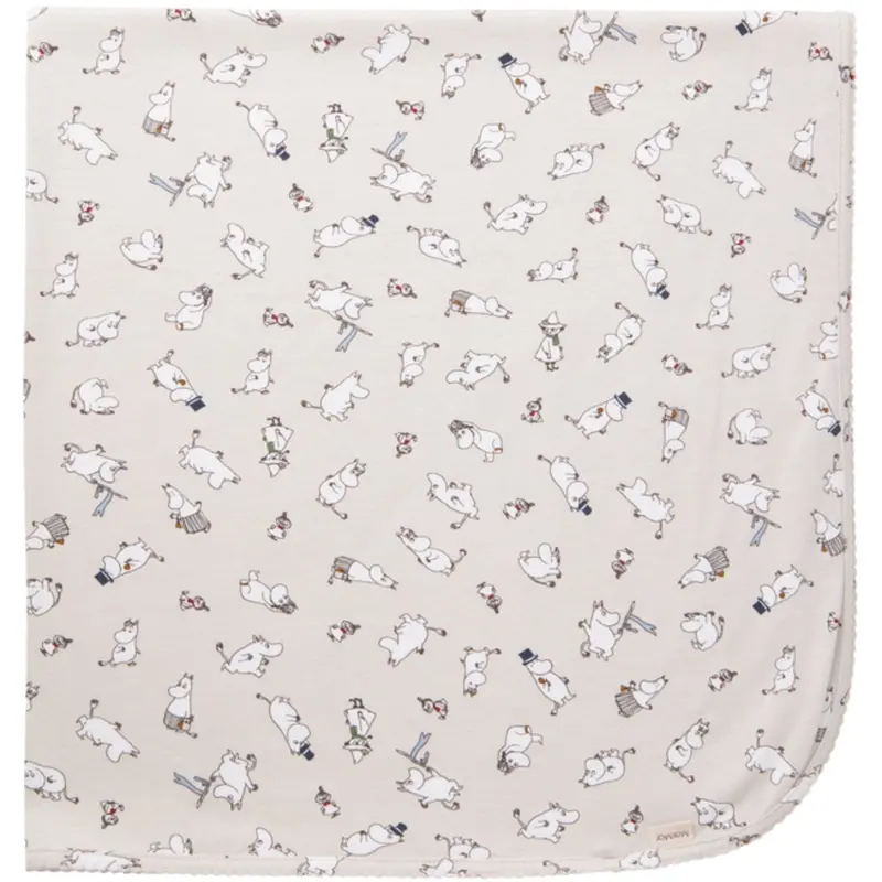 Marmar New Born Modal Smooth Print Moomin Alida Blanket 1